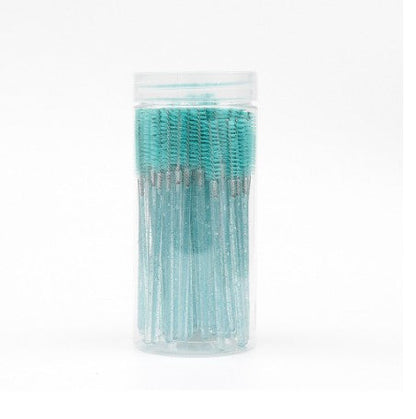 Bottled Crystal-rod Disposable Spiral Colored Mascara Wand