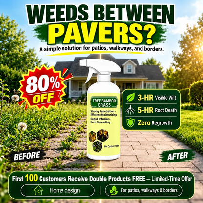 🔥2026 SALE - Fast-Acting Natural Weed & Grass Killer Spray